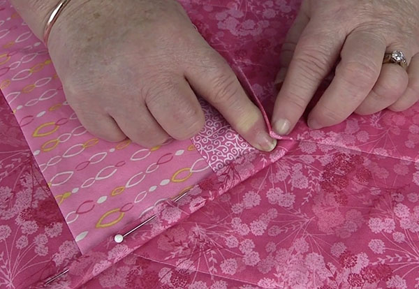 how to machine bind a quilt