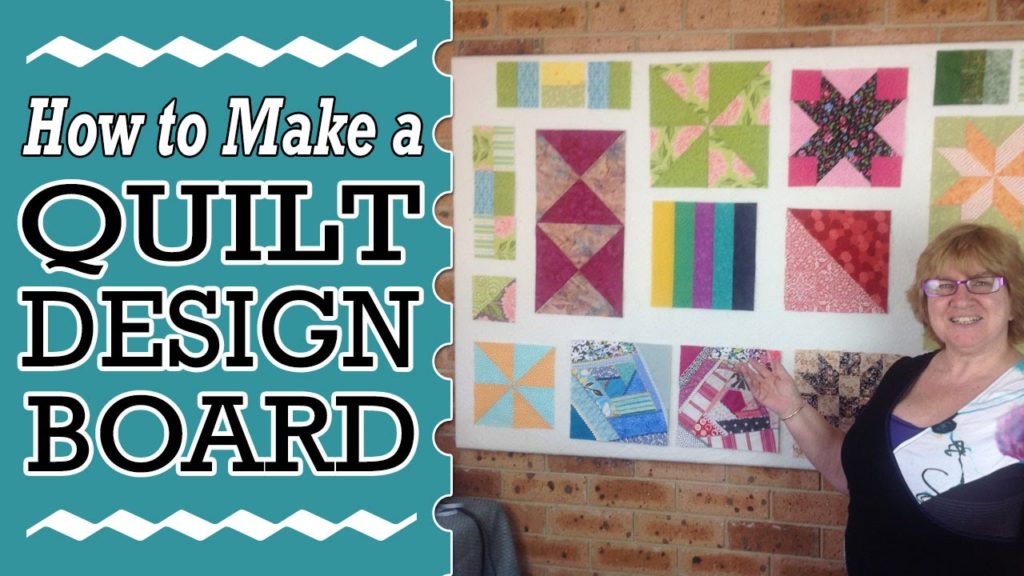 How to Make a Quilt Design Wall Tutorial - Alanda Craft