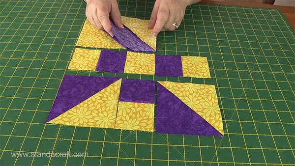 propeller-quilt-block, quilting, craft, sewing