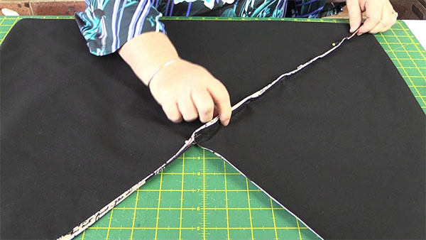 SEWING || FOLDED TRIANGLE FAT QUARTER BAG TUTORIAL — VERY SHANNON