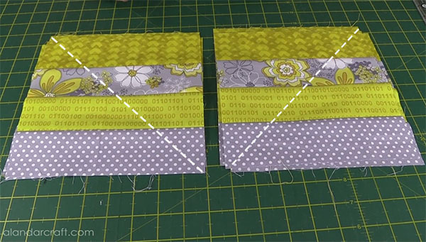 jelly roll cushion cover tutorial