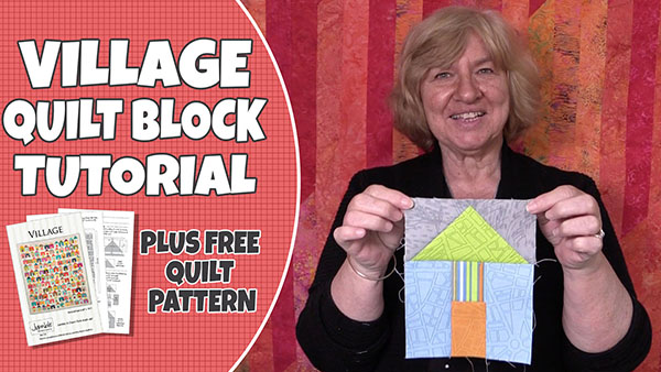 village quilt block tutorial