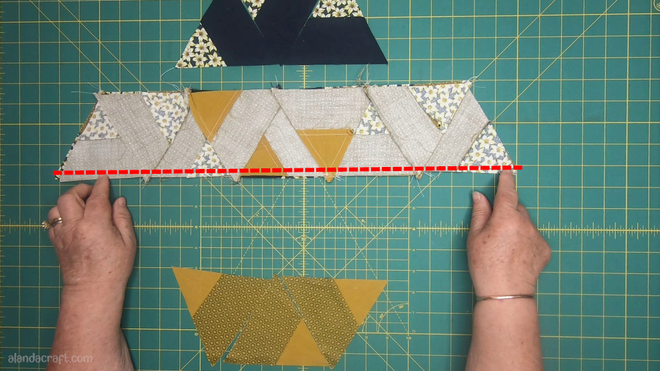 pinwheel hexagon quilt block tutorial