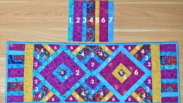 Hidden Wells Quilt Pattern Tutorial - Alanda Craft