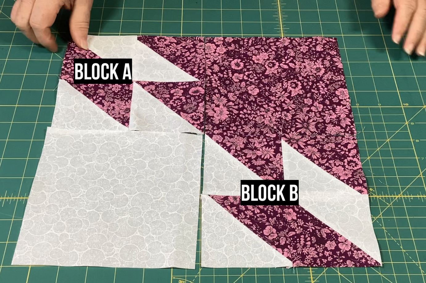 form the main block of the Hunters Star Quilt Block