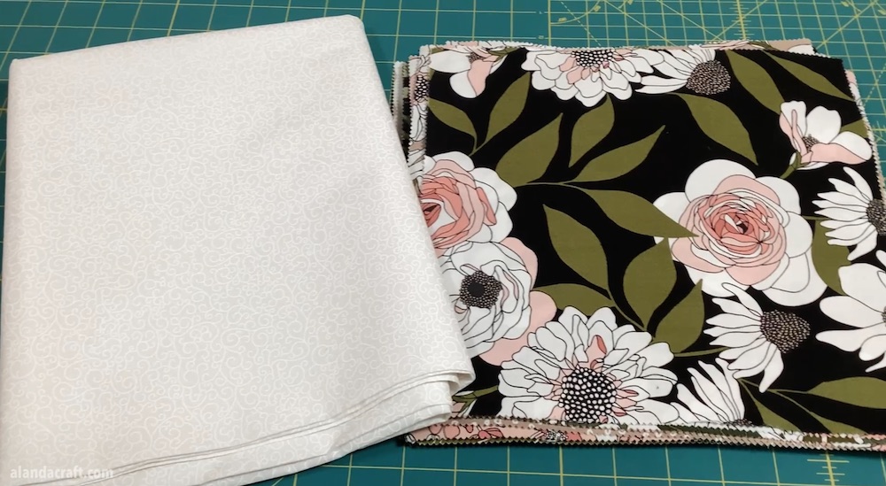 layer cake quilt pattern - framed blooms layer cake quilt