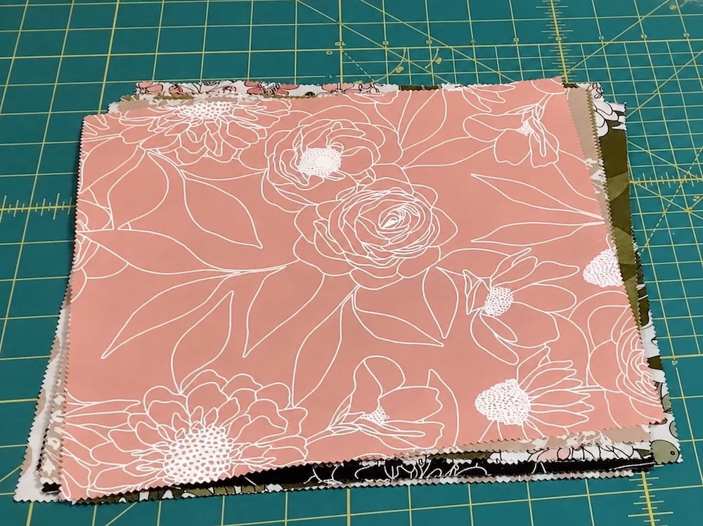 layer cake quilt tutorial - step 2