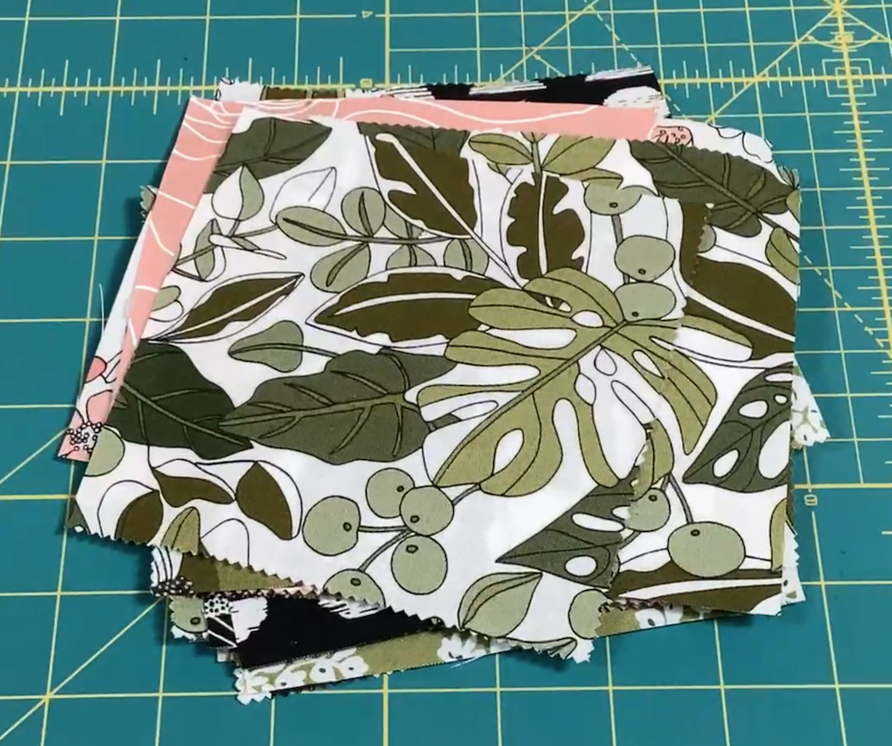 layer cake quilt tutorial - step 2