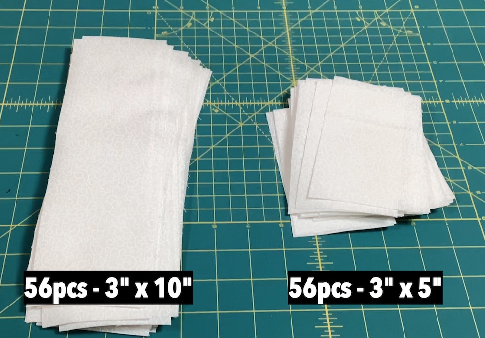 layer cake quilt tutorial - cutting instructions