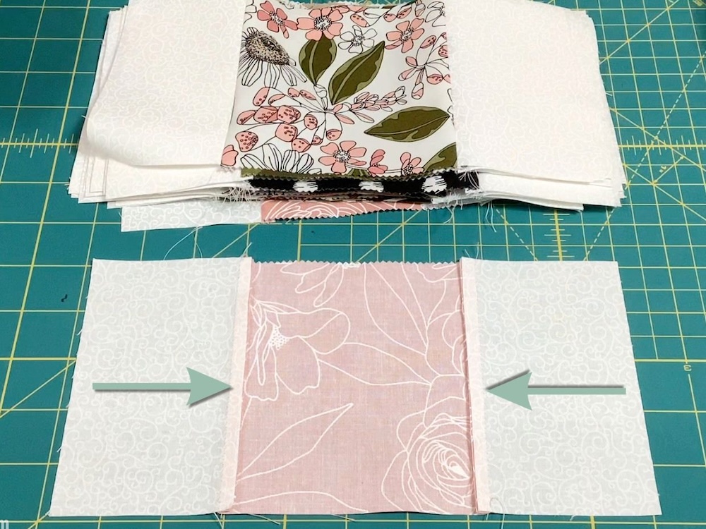 layer cake quilt tutorial - step 3